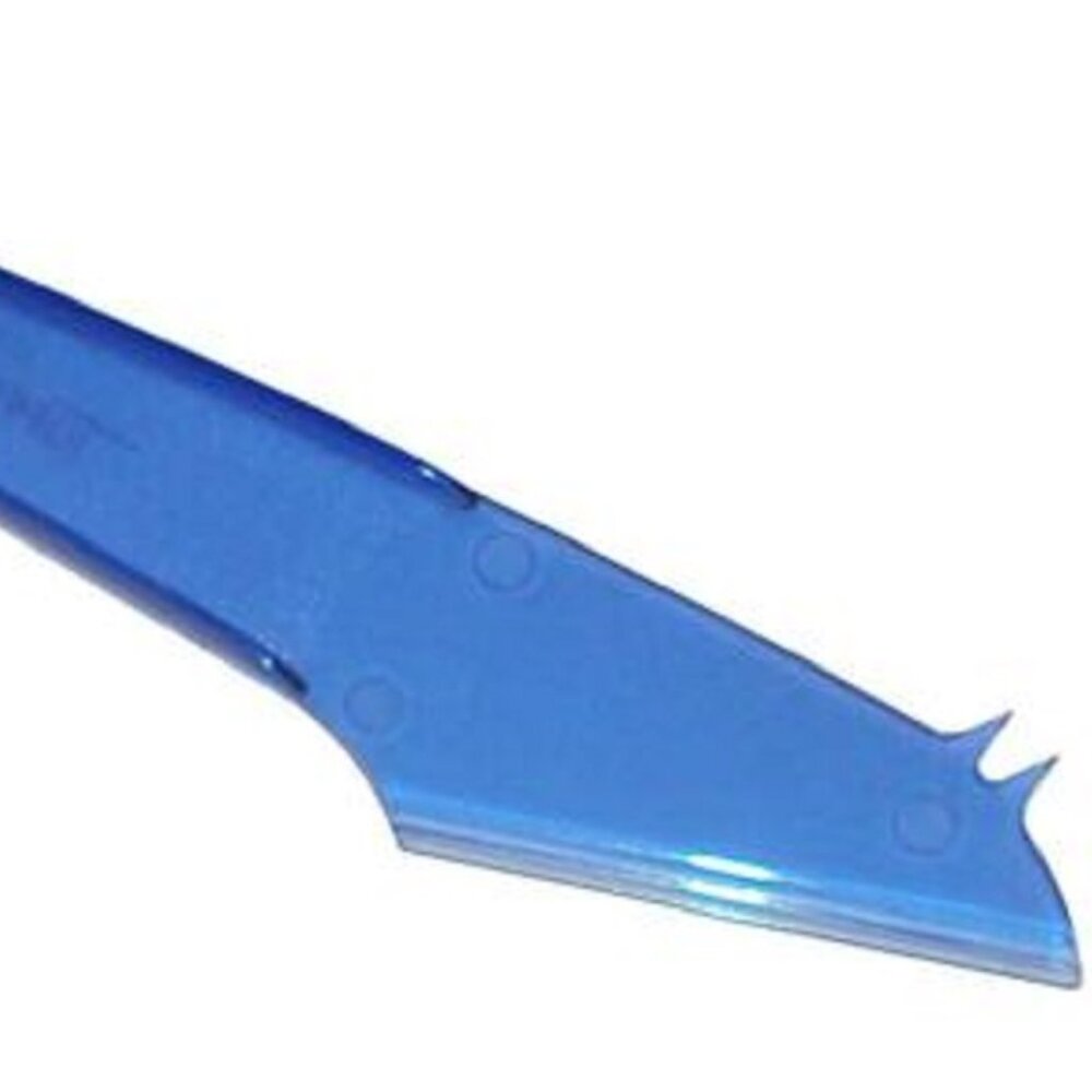 Tupperware Translucent BLUE Sheer Cheese Slicer Server Knife Classic Game Gadget